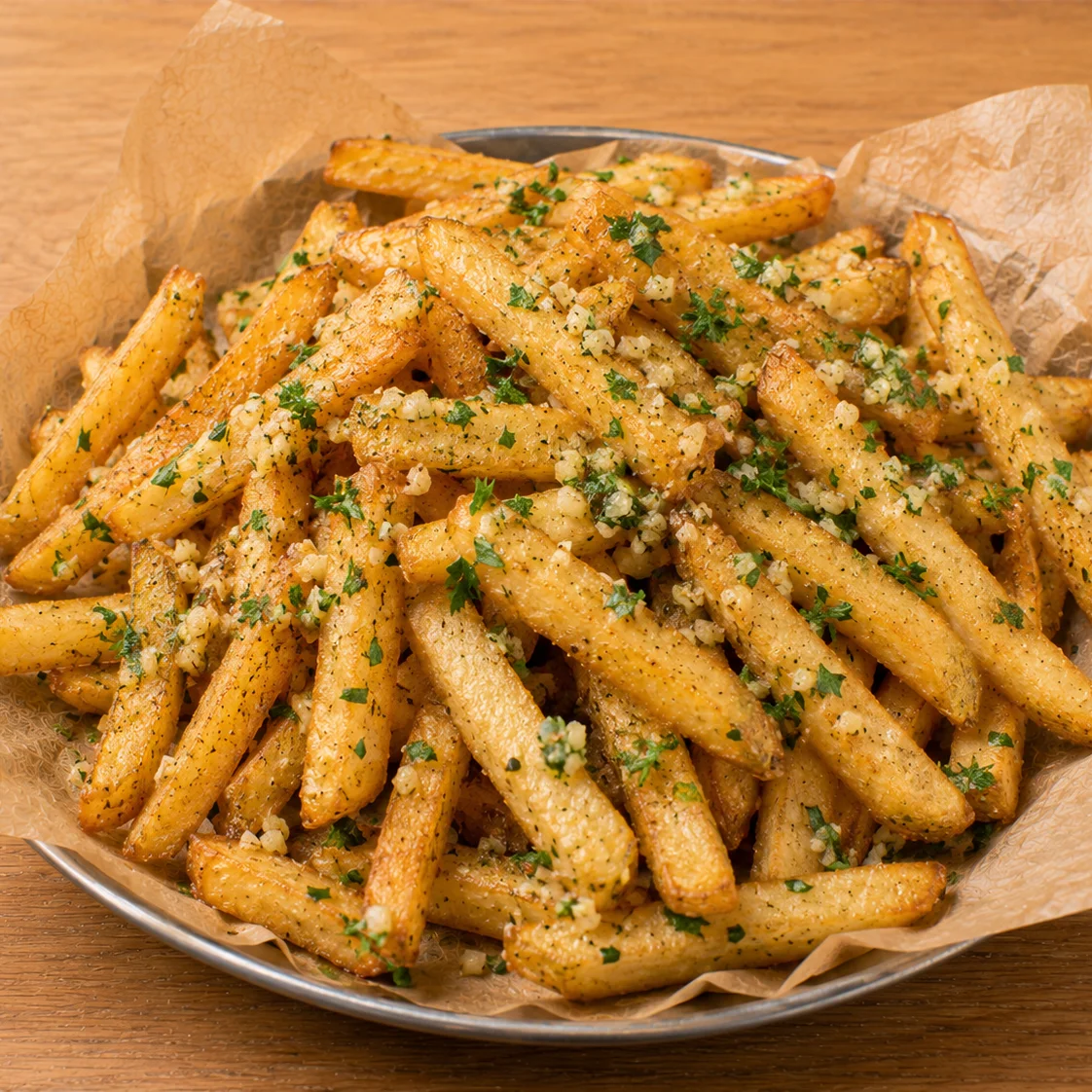 Garlic Fries — American