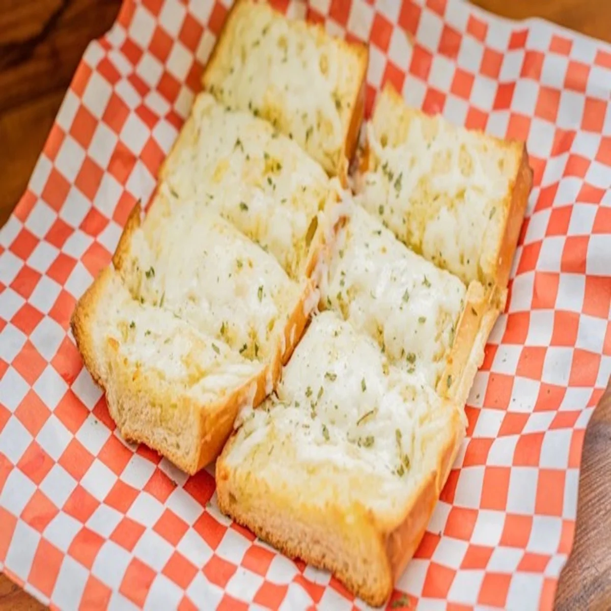 american appetizers whole cheese garlic bread