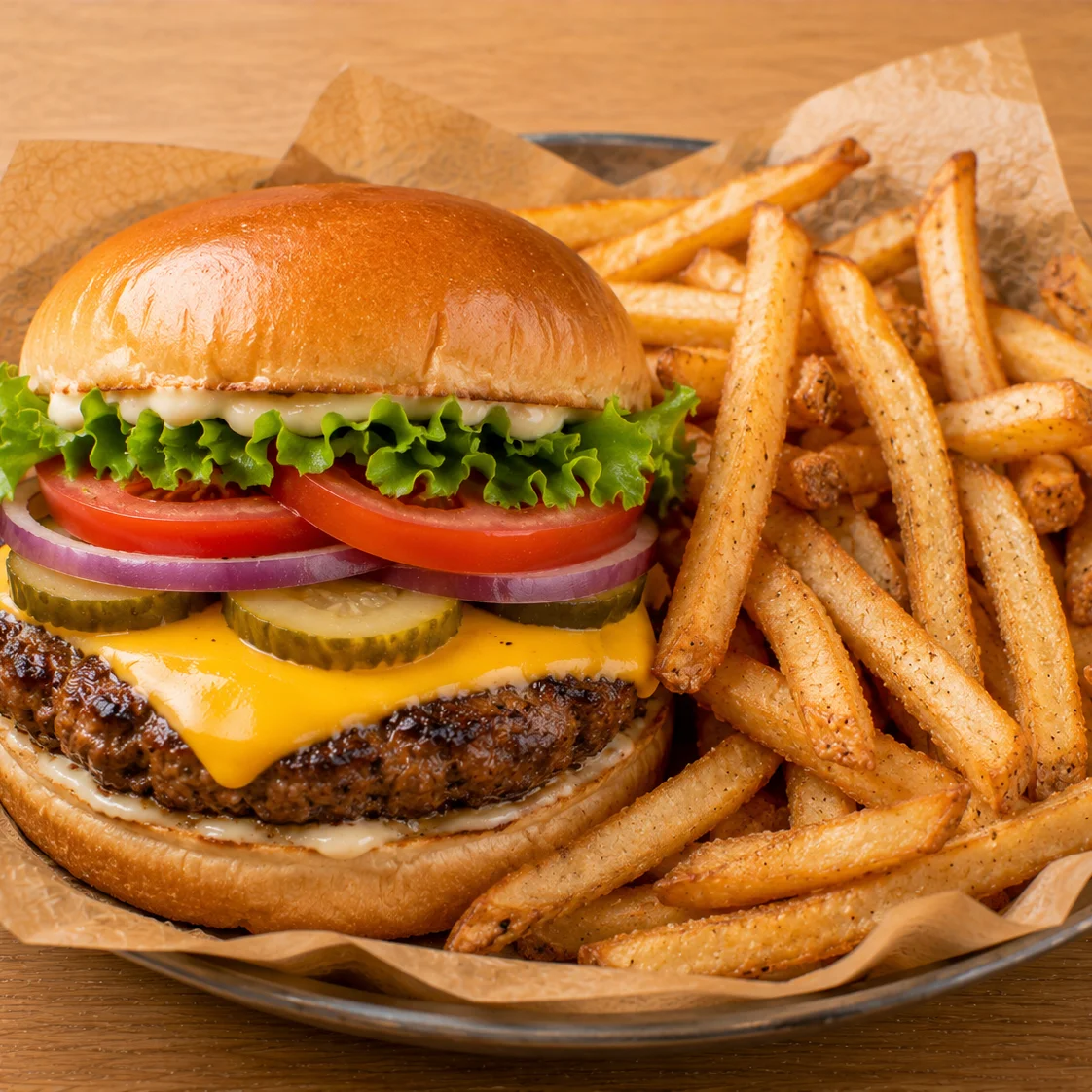 The Classic Burger — American