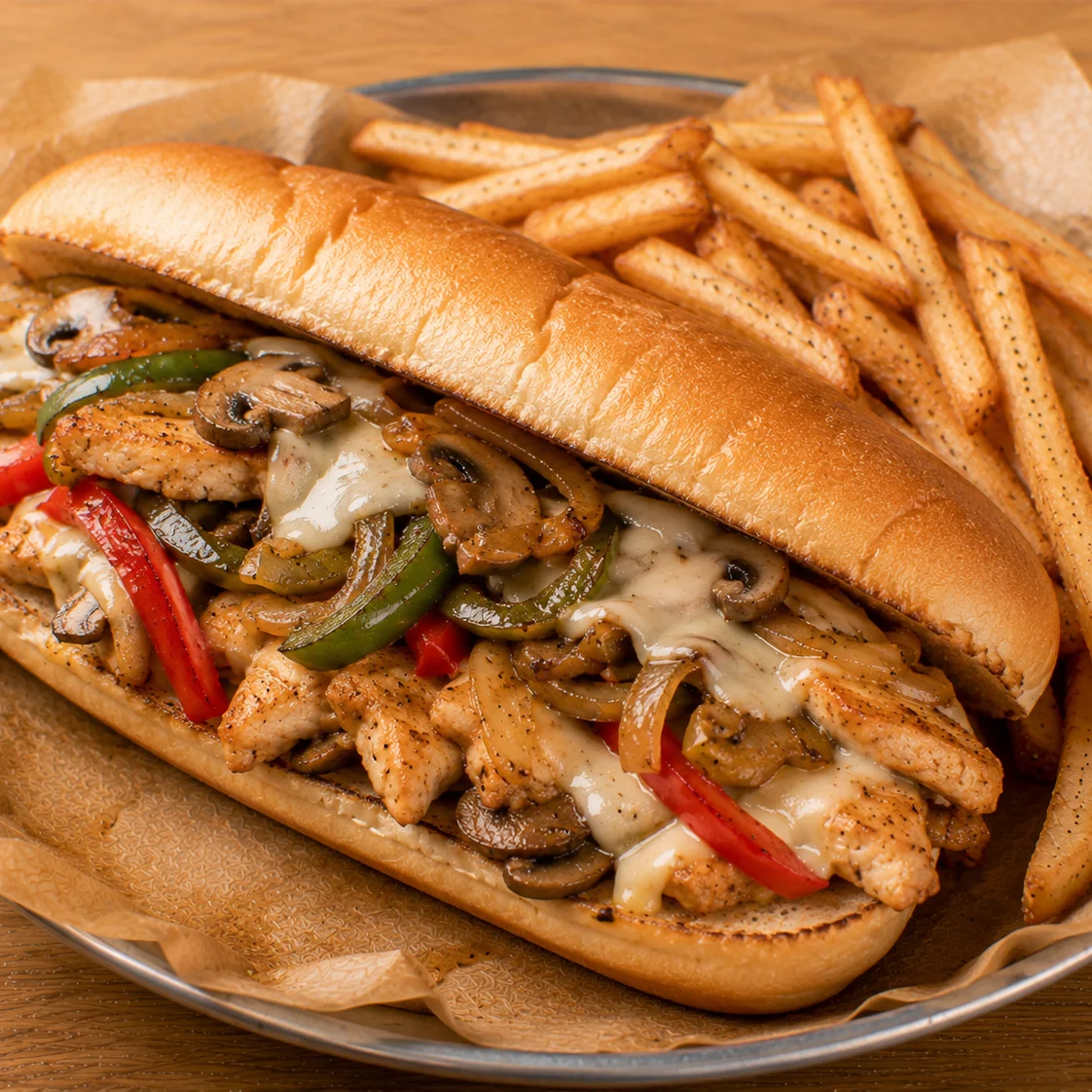 Chicken Philly Sandwich — American