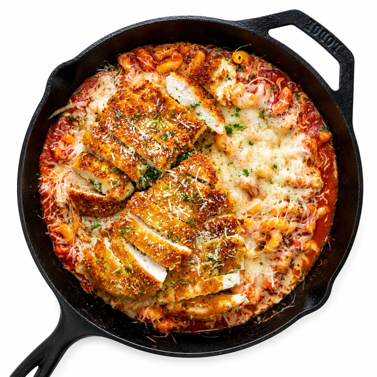 Pasta Chicken Parmesan — Italian