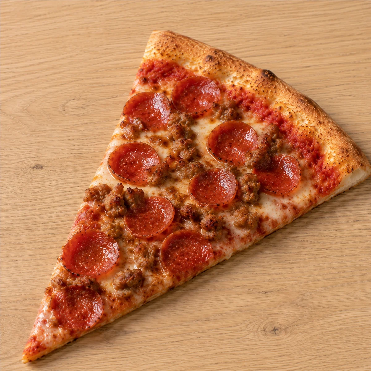 Pepperoni & Sausage Slice — Italian