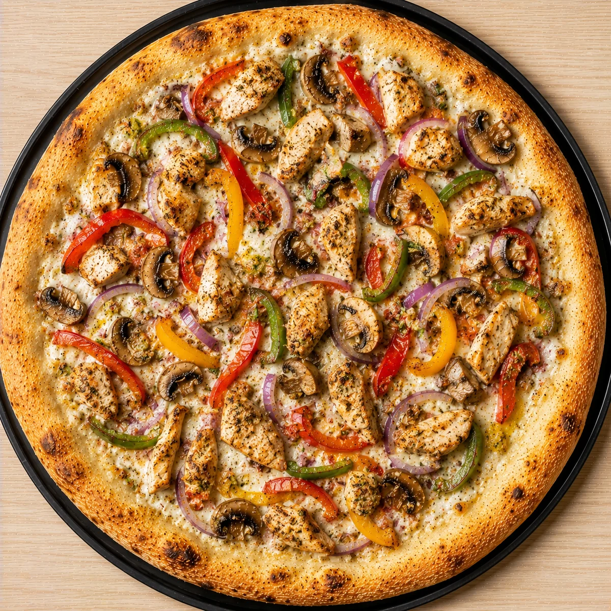 Chicken Garlic Supreme Pizza — Italian