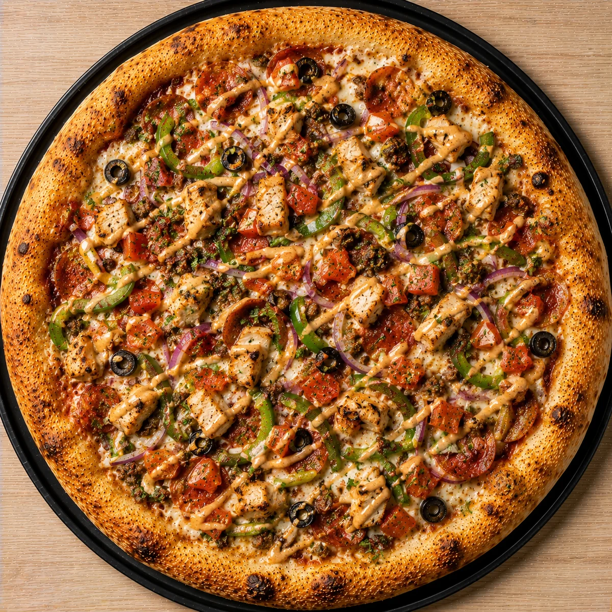 Tijuana Special Pizza — Italian