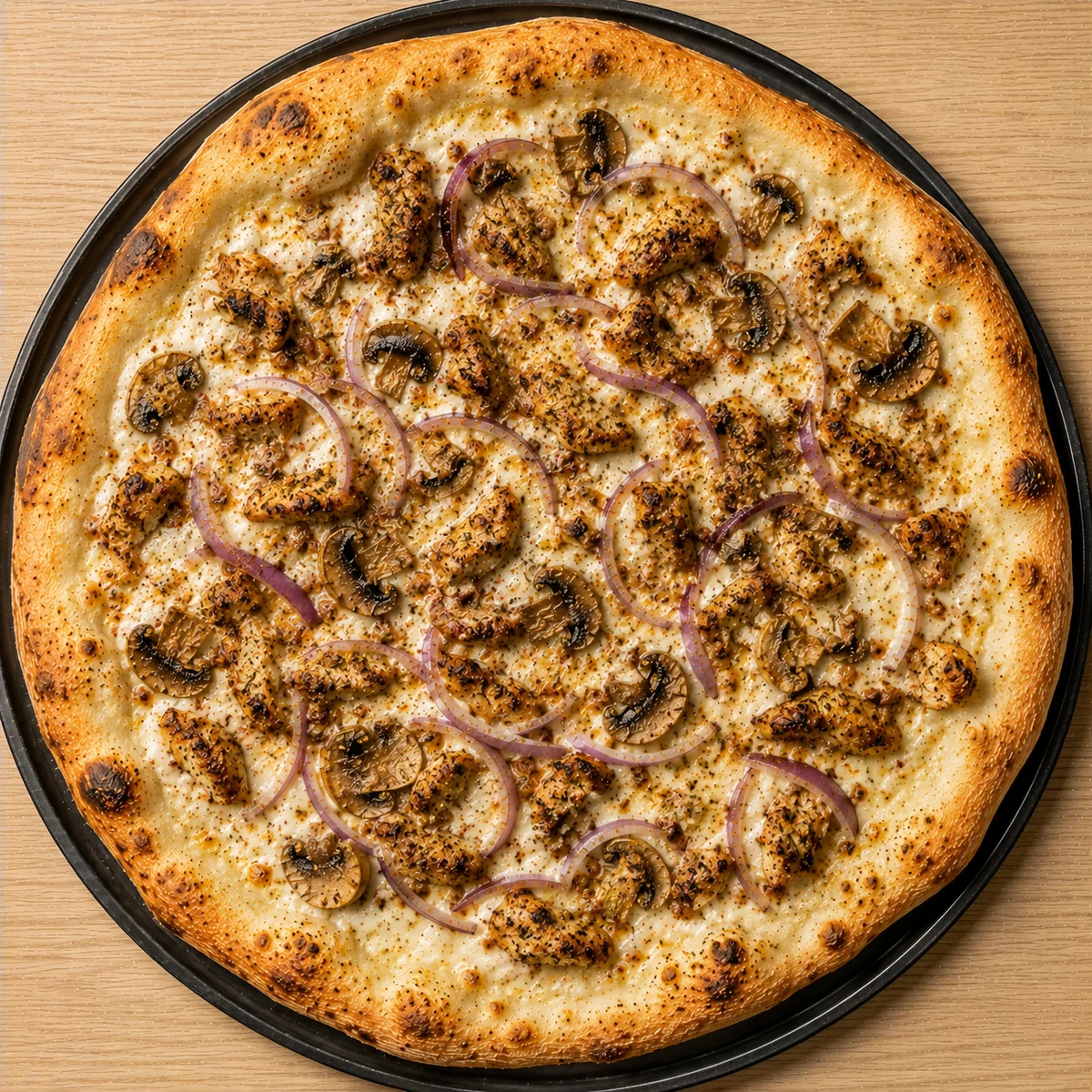 Shawarma Chicken Pizza — Italian